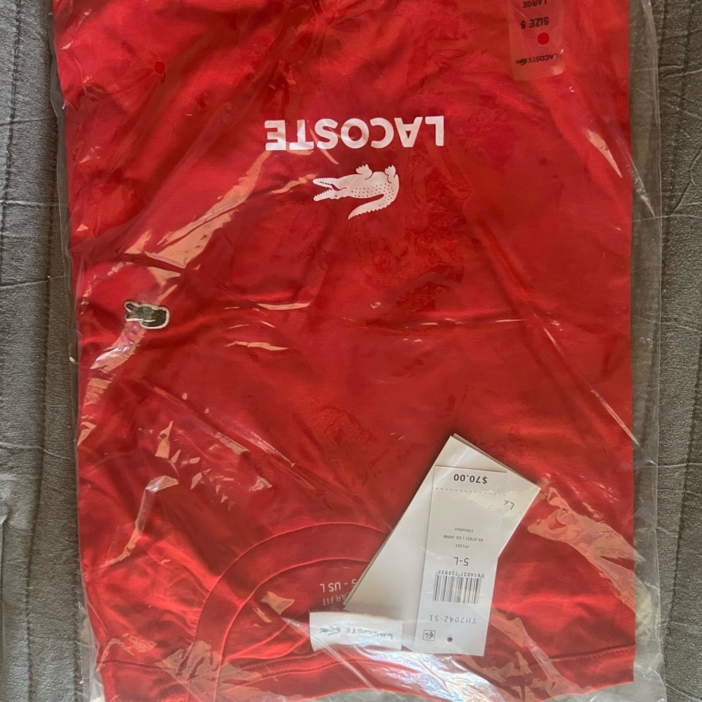 Lacoste Red T-Shirt